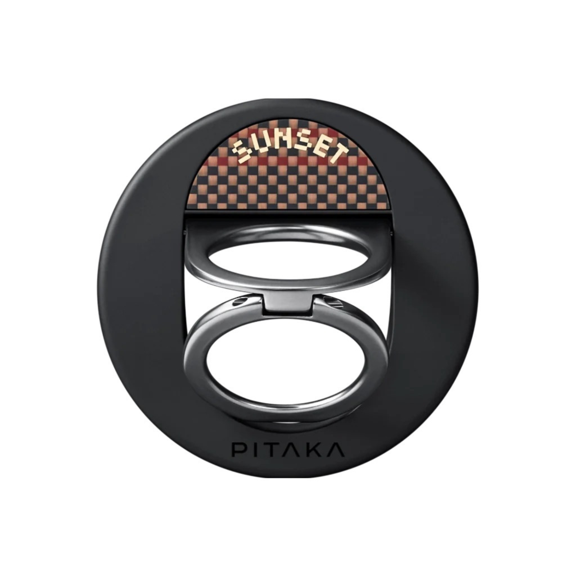 Suport inel Pitaka MagEZ Grip 3, Compatibil cu MagSafe, Sunset