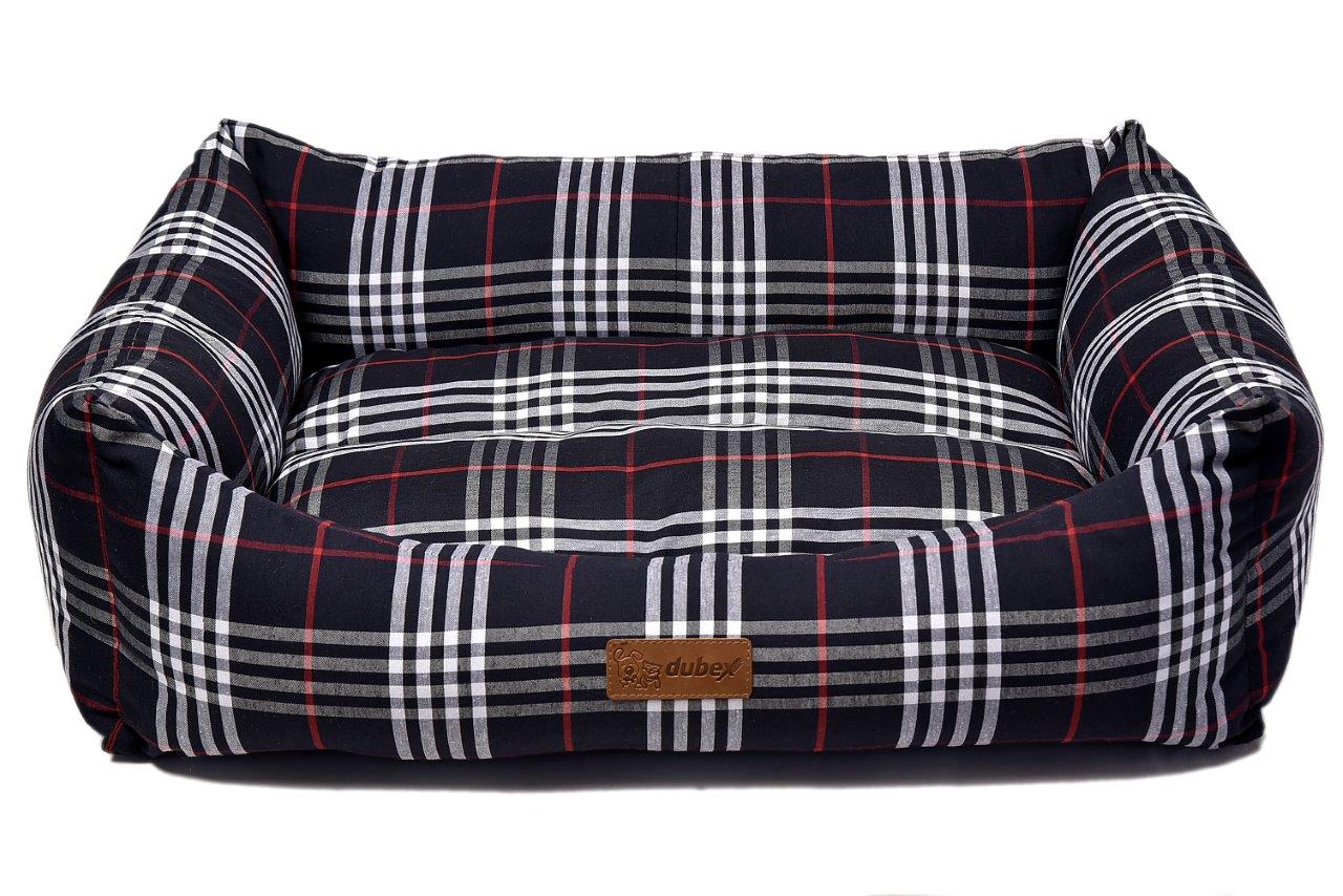 Culcus 4DOG DELUXE Danish XL 95x70x22CM Negru