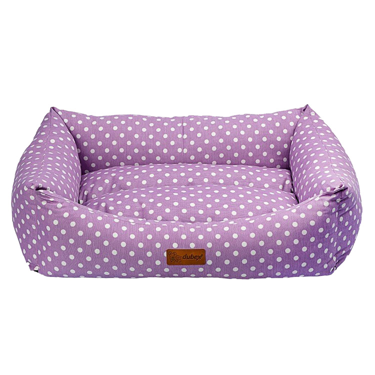 Culcus 4DOG DELUXE Makarons L 78x60x22CM Roz Culcusuri si Saltele Caini 2023-09-26
