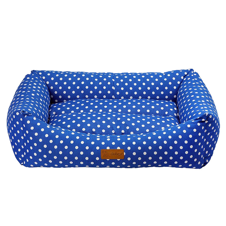 Culcus 4DOG DELUXE Makarons XL 95x70x22CM Albastru