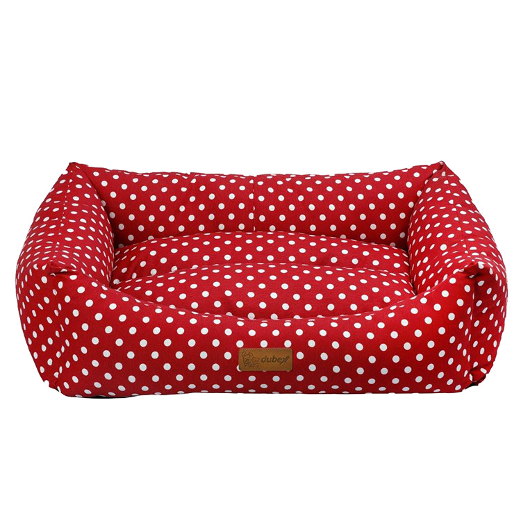 Culcus 4DOG DELUXE Makarons XL 95x70x22CM Rosu