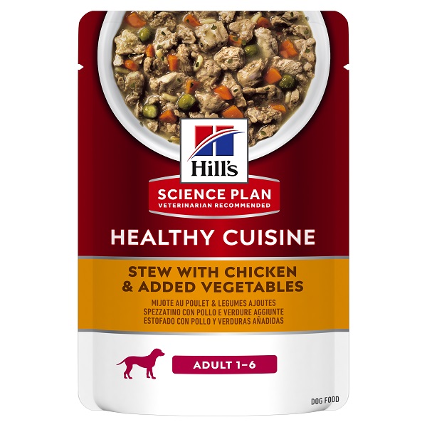 Hrana Umeda Caini HILL’S SP Canine Adult Chicken & Vegetables Stew 90gr 90gr