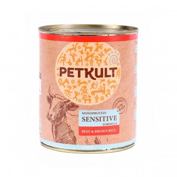 Hrana umeda Caini Petkult Sensitive Vita & Orez Brun 800g 800g