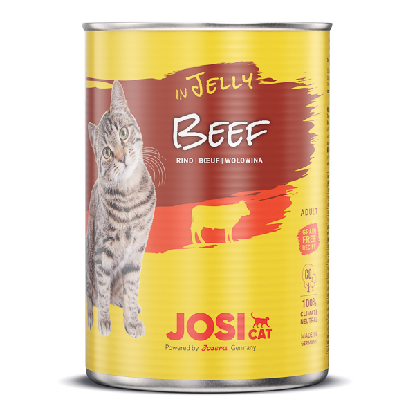 Hrana umeda Pisici JOSICAT Beef in jelly 12x400g 12x400g