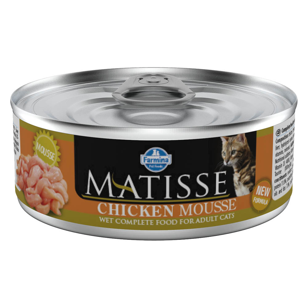 Hrana Umeda Pisici MATISSE Pui Mousse 85g 85g