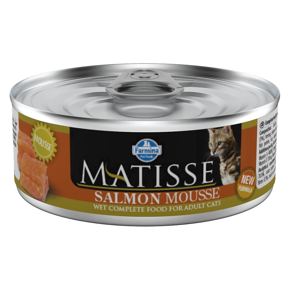 Hrana Umeda Pisici MATISSE Somon Mousse 85g 85g