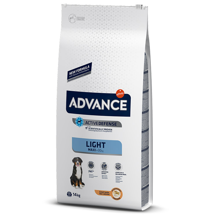 Hrana Uscata Caini ADVANCE Maxi Light 14Kg