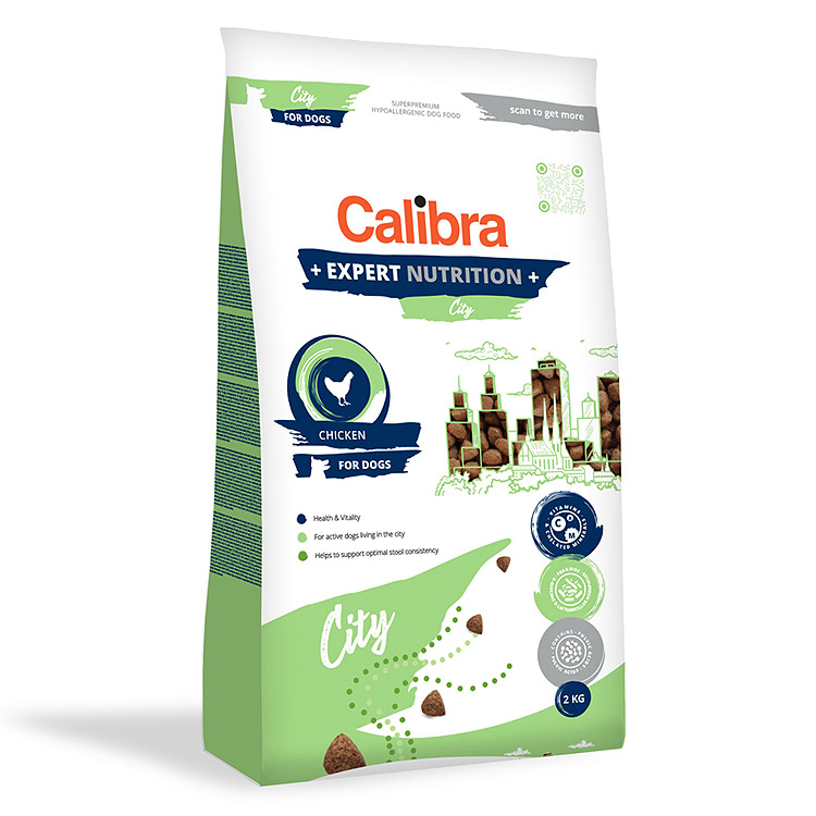 Hrana Uscata Caini CALIBRA Expert Nutrition City 7kg 7kg