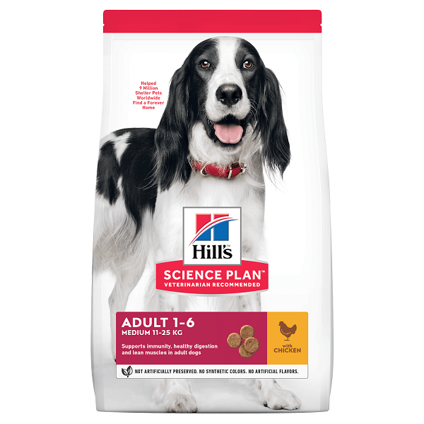 Hrana Uscata Caini HILL’S SP Canine Adult Medium Lamb and Rice 18kg (Value Pack) 18kg