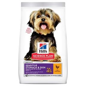 Hrana Uscata Caini HILL’S SP Canine Adult Small and Mini Sensitive Stomach and Skin Chicken 6 kg Adult