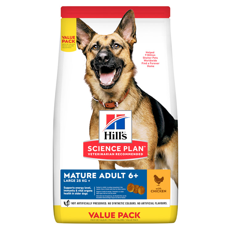 Hrana Uscata Caini HILL’S SP Canine Mature Large Breed Chicken 18kg (Value Pack) 18kg
