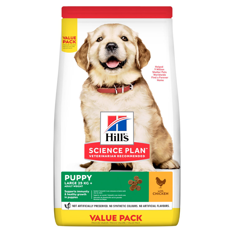 Hrana Uscata Caini HILL’S SP Canine Puppy Large Breed Chicken 16kg (Value Pack) 16kg