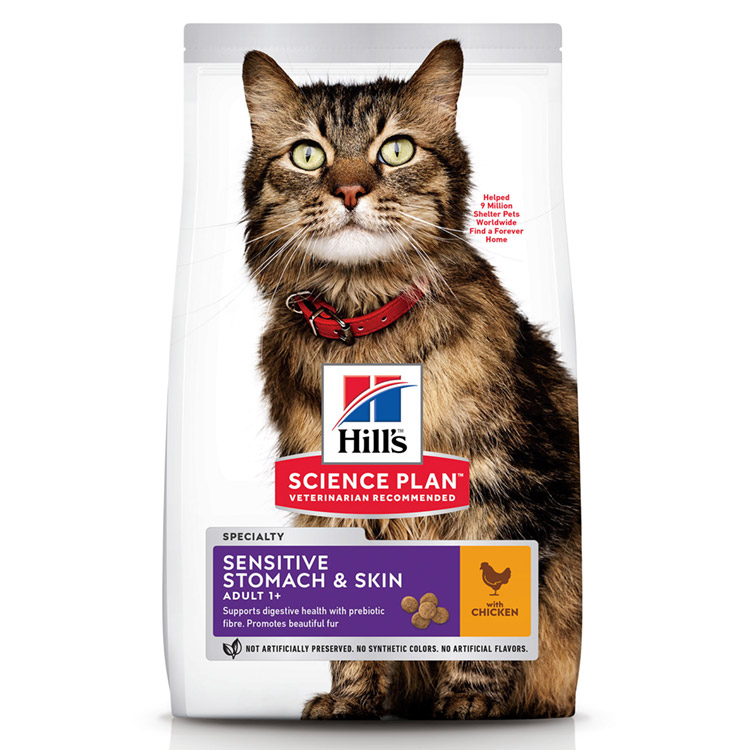 Hrana Uscata Pisici HILL’S SP Feline Adult Skin and Stomach Chicken 1.5kg Pisica Adult 2023-09-29