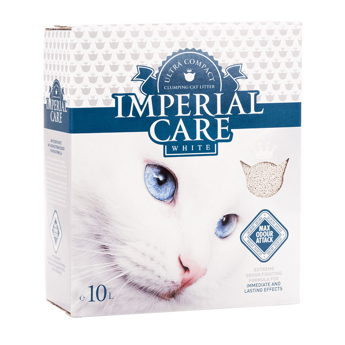 Imperial Care White Asternut Igienic Pisici Bentonita Premium Iasomie 10L 10l