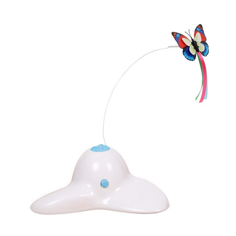 Jucarie Interactiva Pisica MIAU MIAU Rotating Butterfly Jucarii pisici 2023-09-26 3