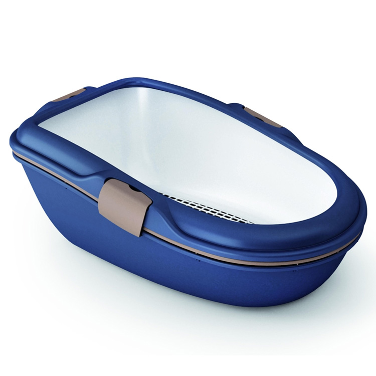 Litiera STEFANPLAST Furba Chic Maxi Blue 69,5x47x26cm 695x47x26cm