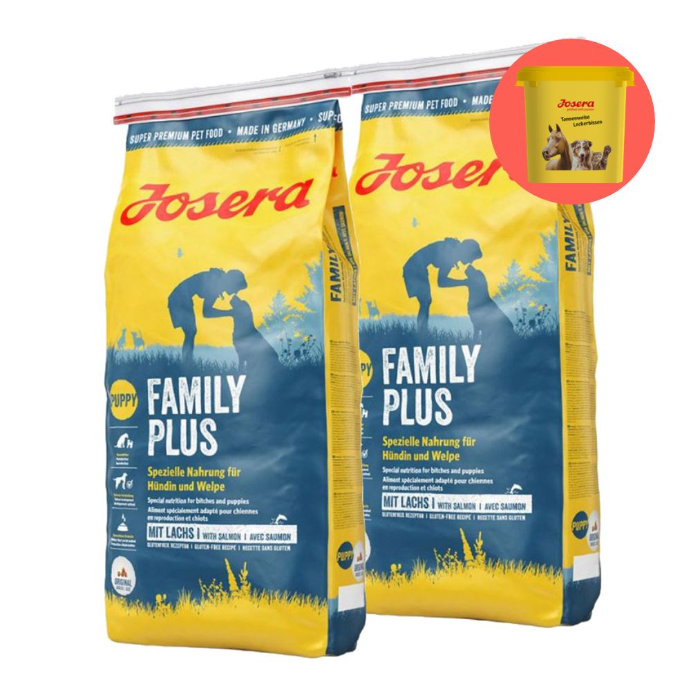 Pachet Economic JOSERA Family Plus 2x15kg