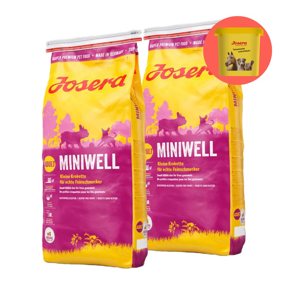 Pachet Economic JOSERA Miniwell 2x15kg