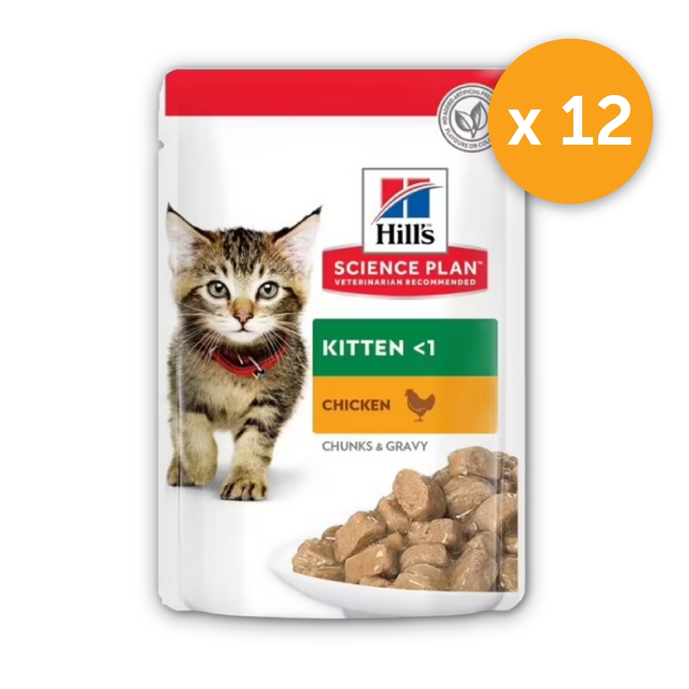 Hill\'s SP Feline Kitten Chicken 12x85 gr