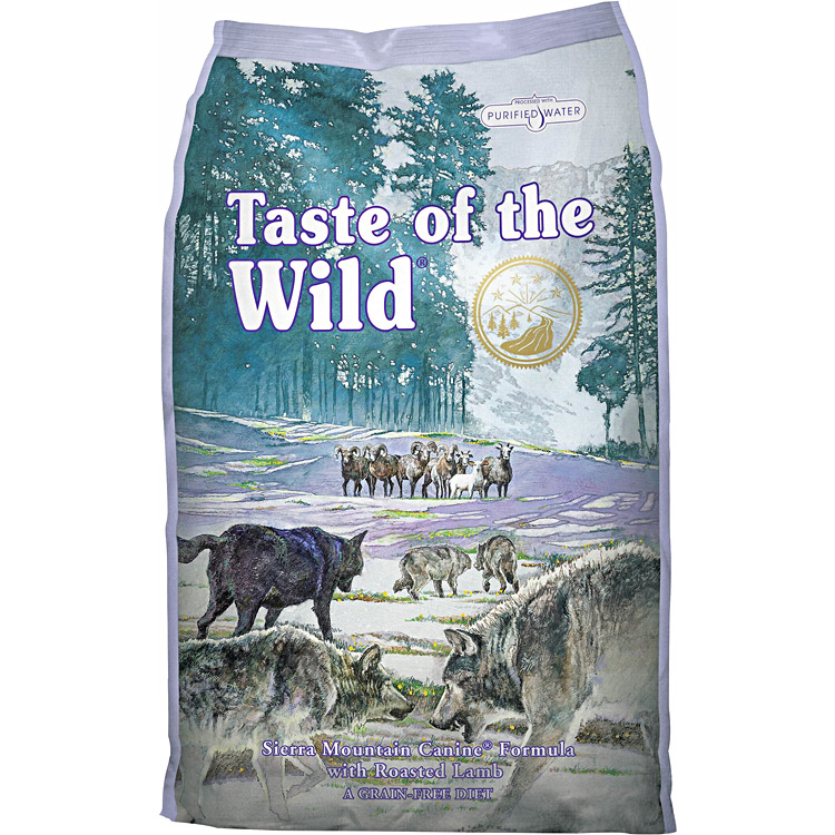 TASTE OF THE WILD Sierra Mountain 12.2kg Caine Adult 2023-09-26
