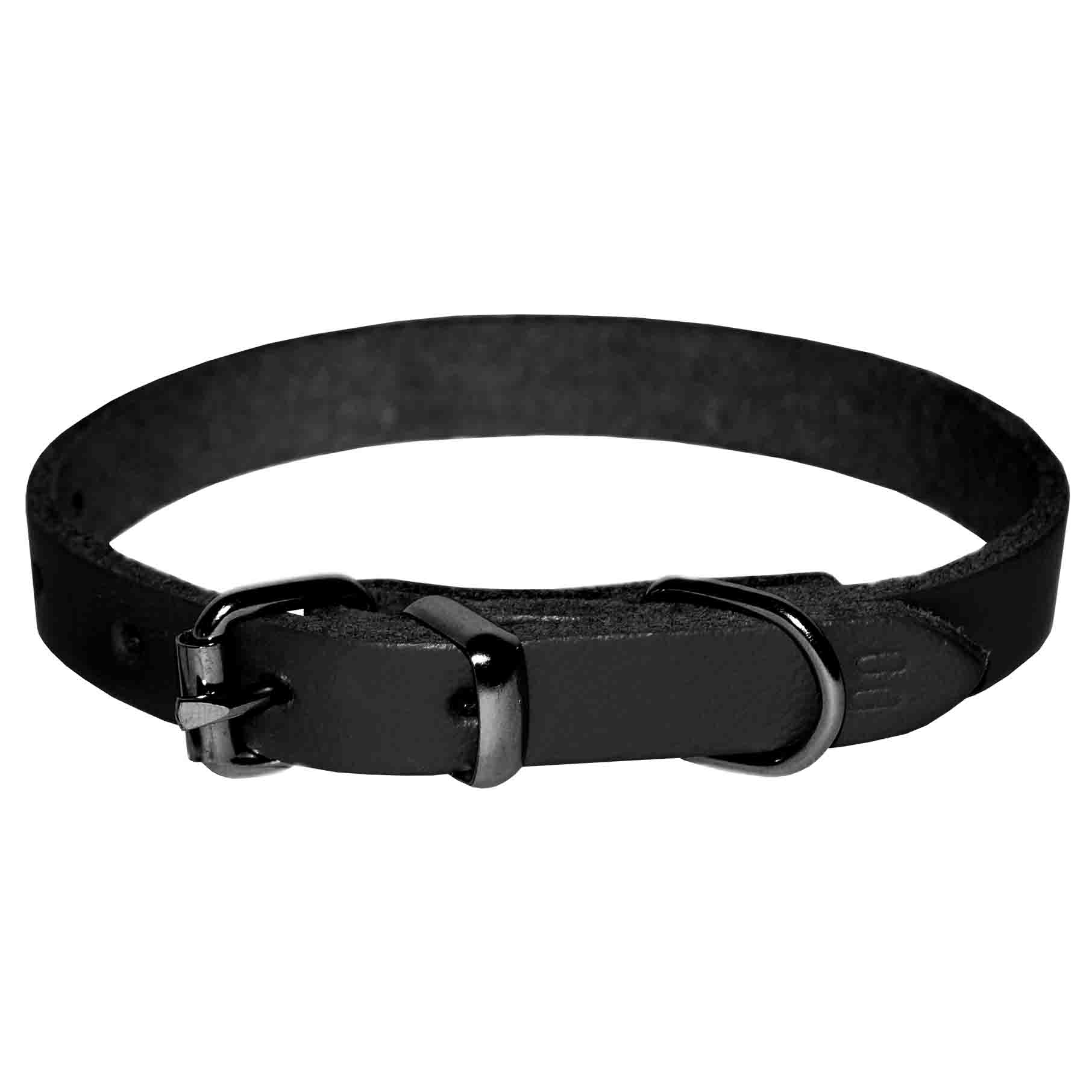 Zgarda Simpla Neagra 10/290mm