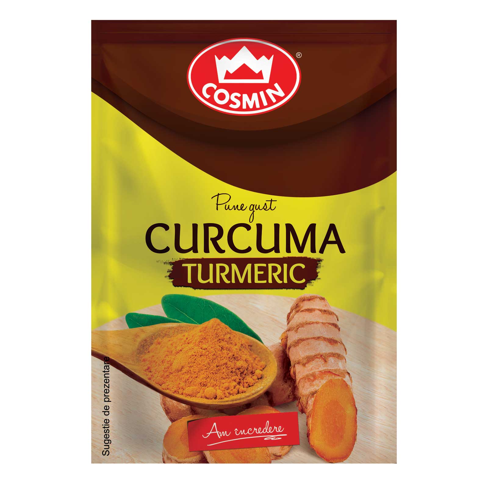 Curcuma macinata, 20 g, Cosmin