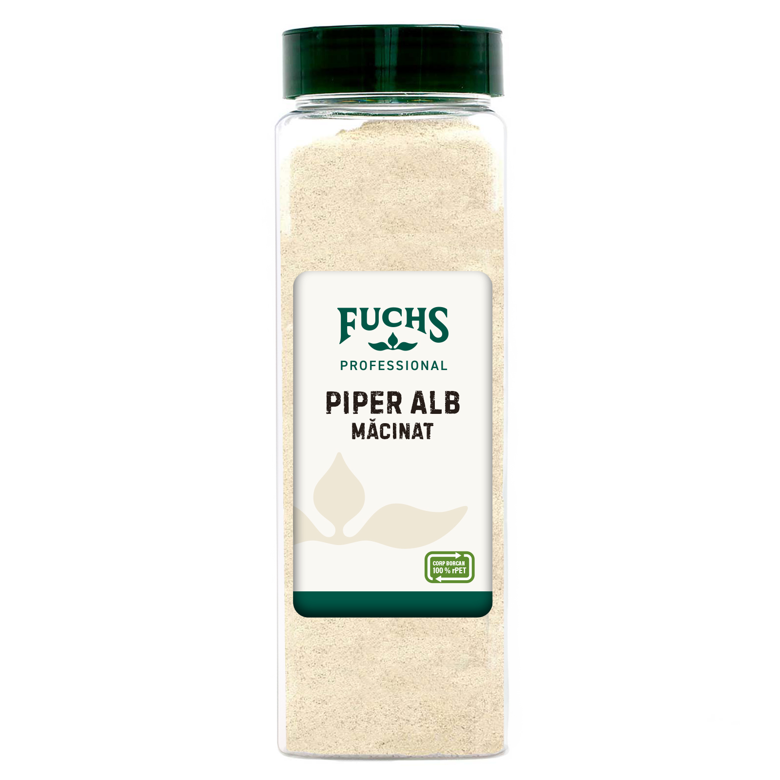 Piper alb macinat, fuchs, 500g Fuchs