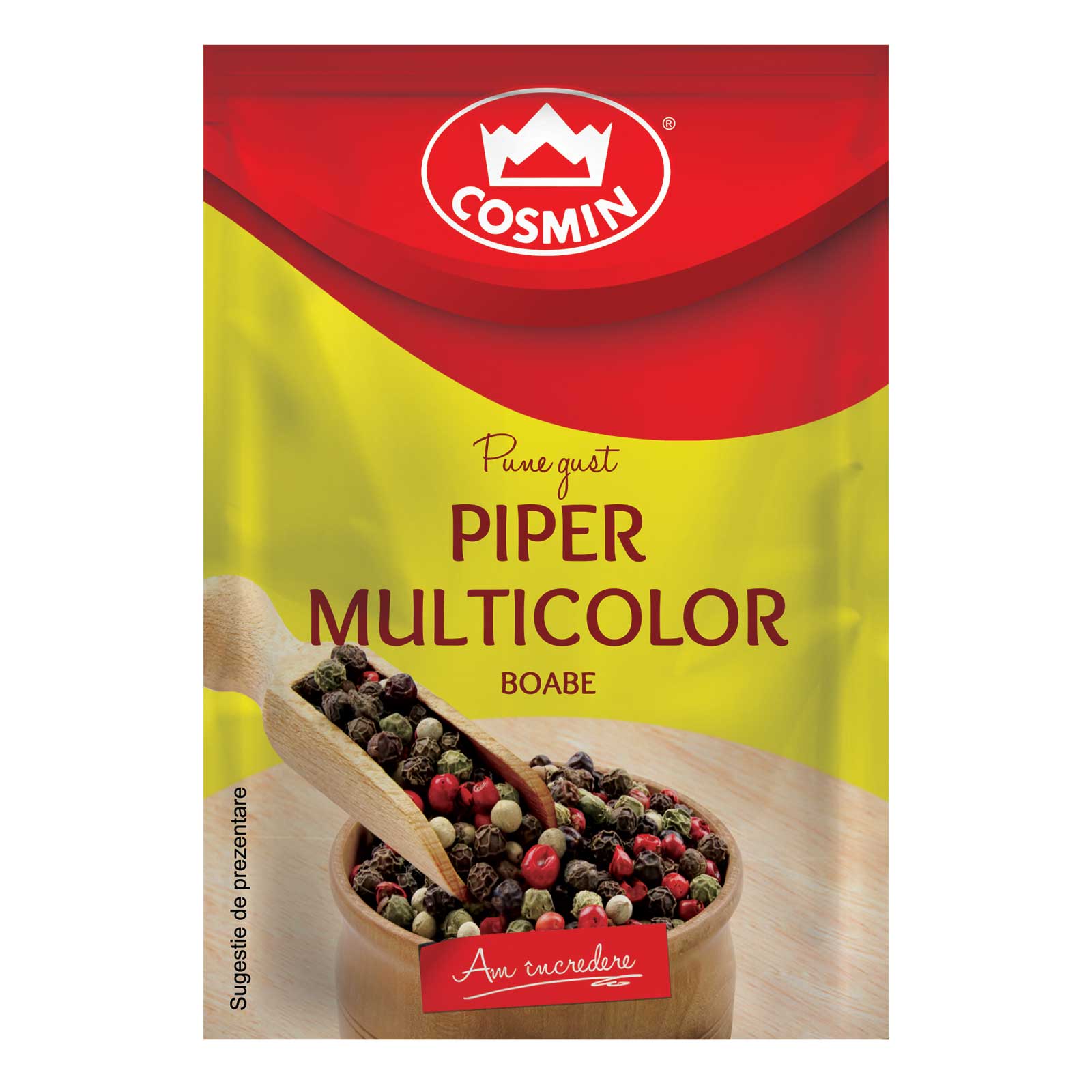 Piper multicolor boabe, Cosmin, 17g