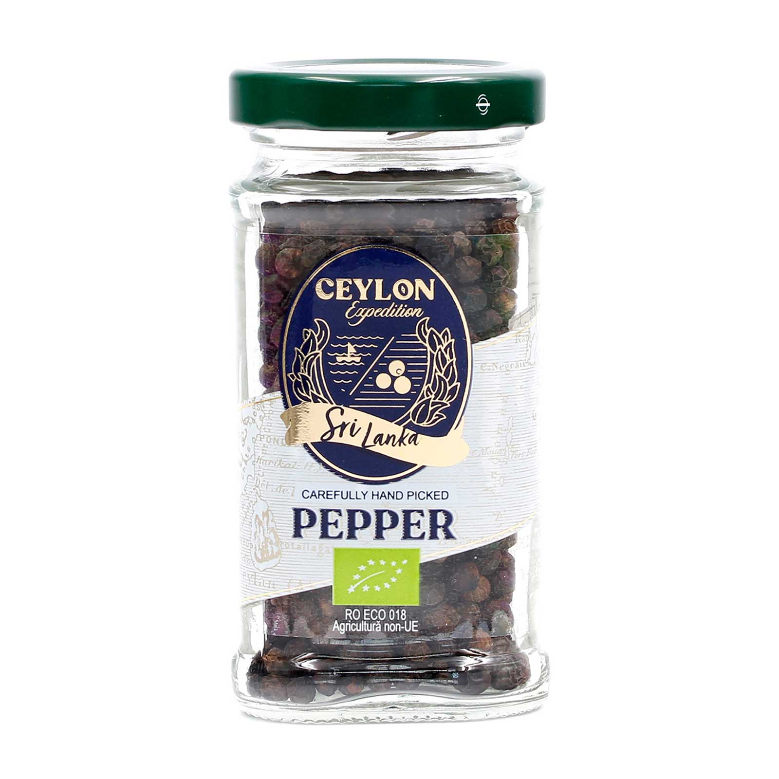 Piper negru boabe BIO, Ceylon Expediton, 60g