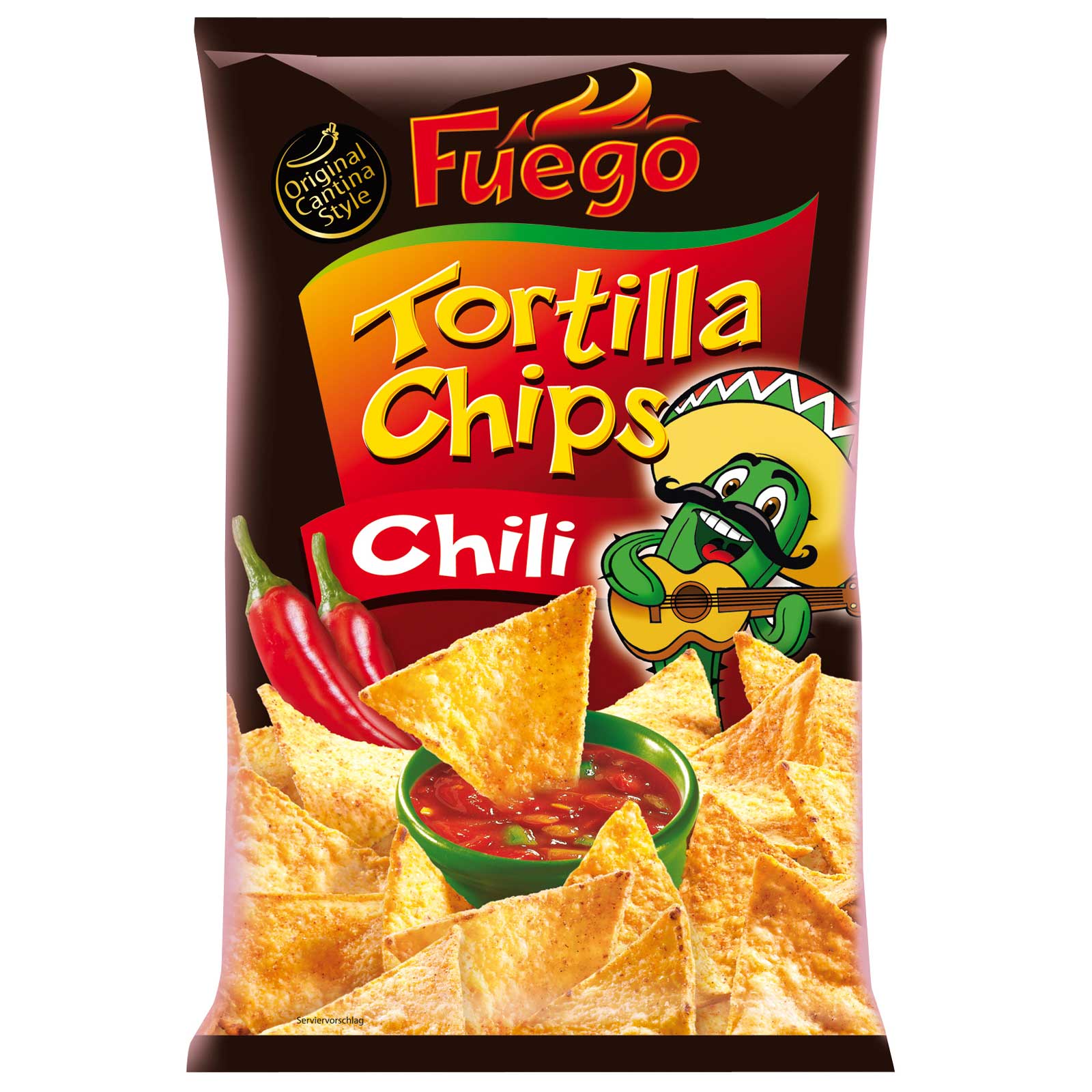 Tortilla chips cu chilli, 150g, Fuego