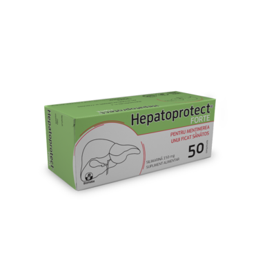 Hepatoprotect Forte, 50 cpr, Biofarm