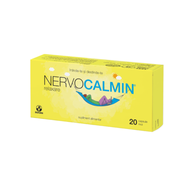 Nervocalmin Relaxare, 20 cps moi, Biofarm