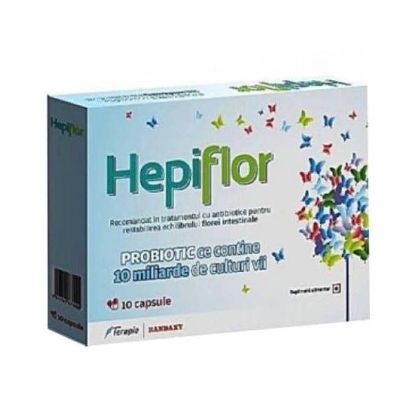 Hepiflor, 10 cps, Terapia