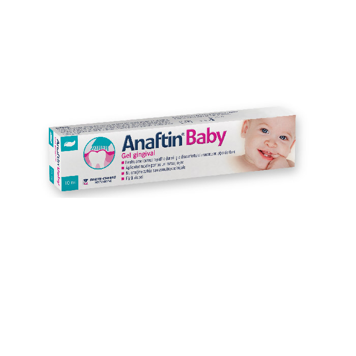 Anaftin Baby, Gel Gingival, 10 ml, Berlin-Chemie