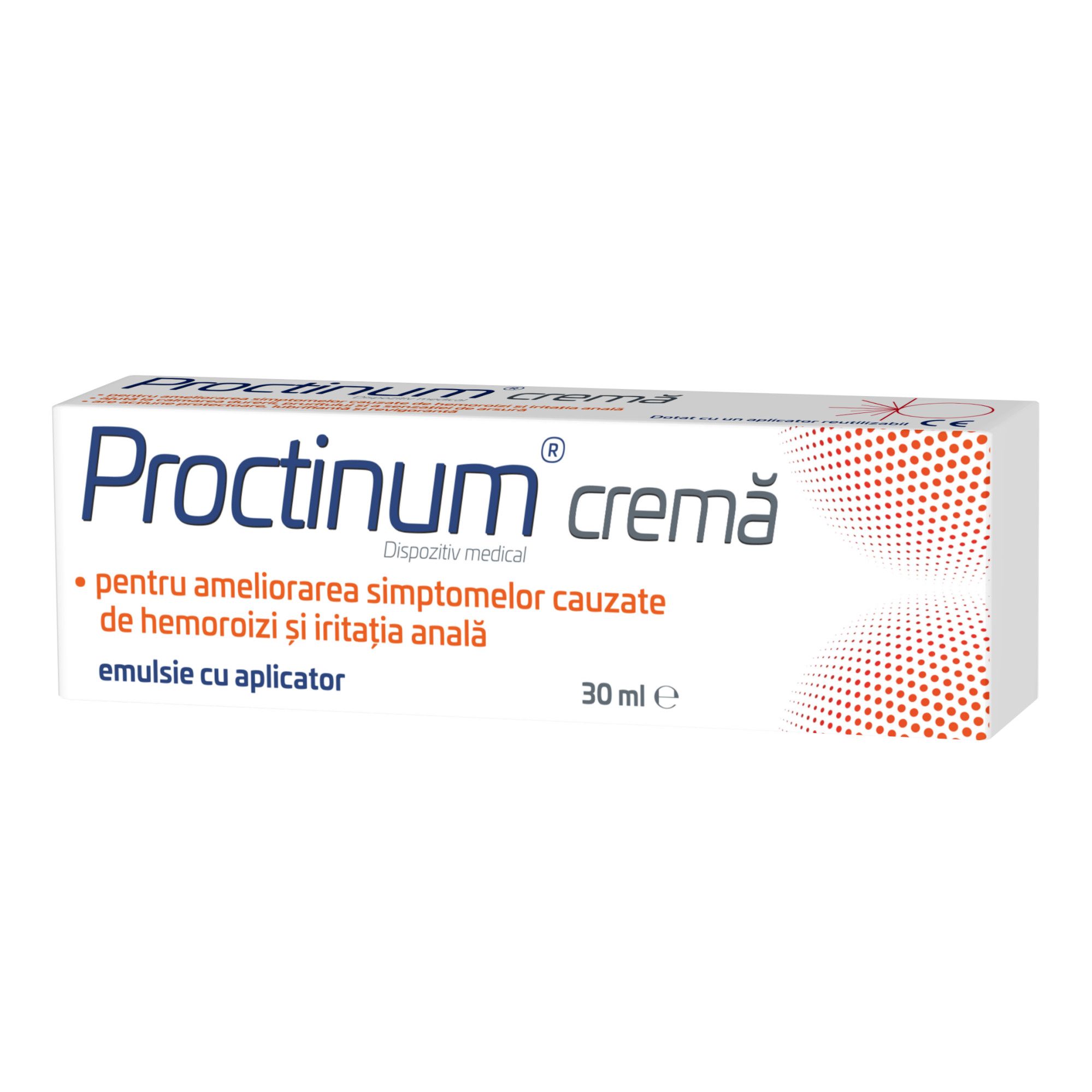 Proctinum Crema hemoroizi, 30 ml, Zdrovit