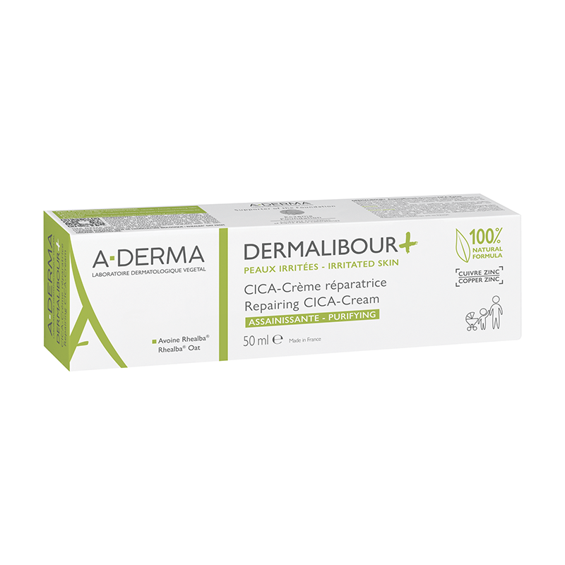 A-Derma Dermalibour+ Cica crema reparatoare purificatoare, 50ml, Pierre Fabre