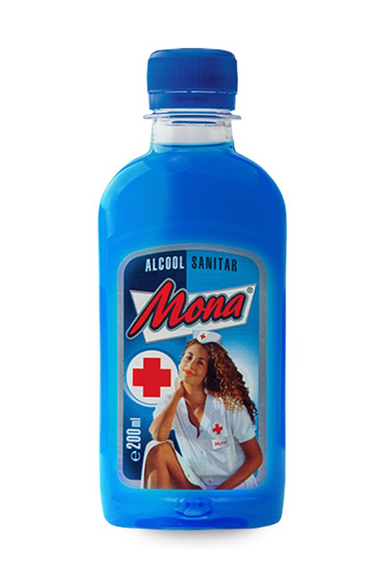 Alcool sanitar Mona, 200 de mililitri, Scandic