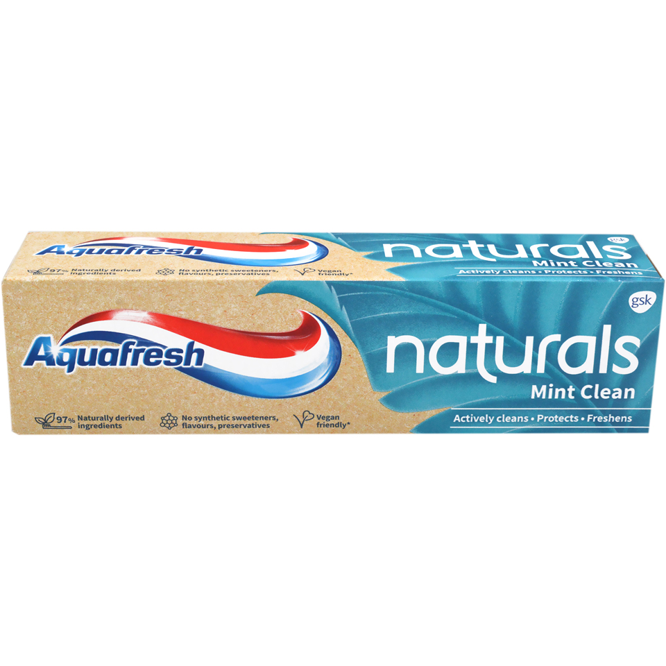 Aquafresh pasta dinti naturals mint clean, 75ml, GSK
