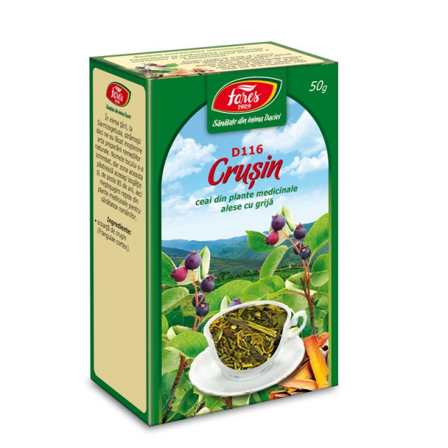 Ceai de crusin, 50 de grame, Fares