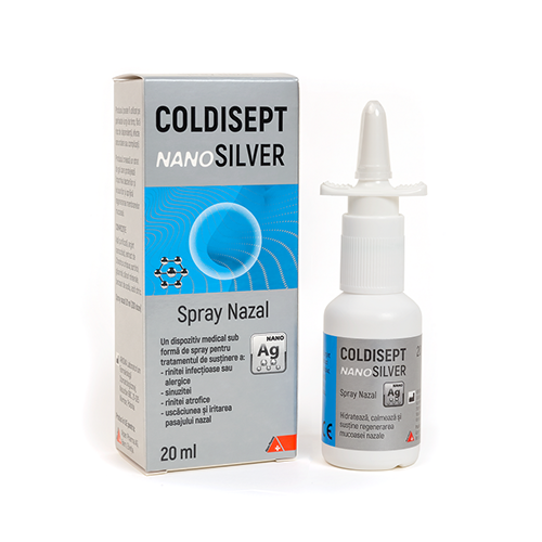 Coldisept NanoSilver spray nazal, 20 ml, Alpen Pharma