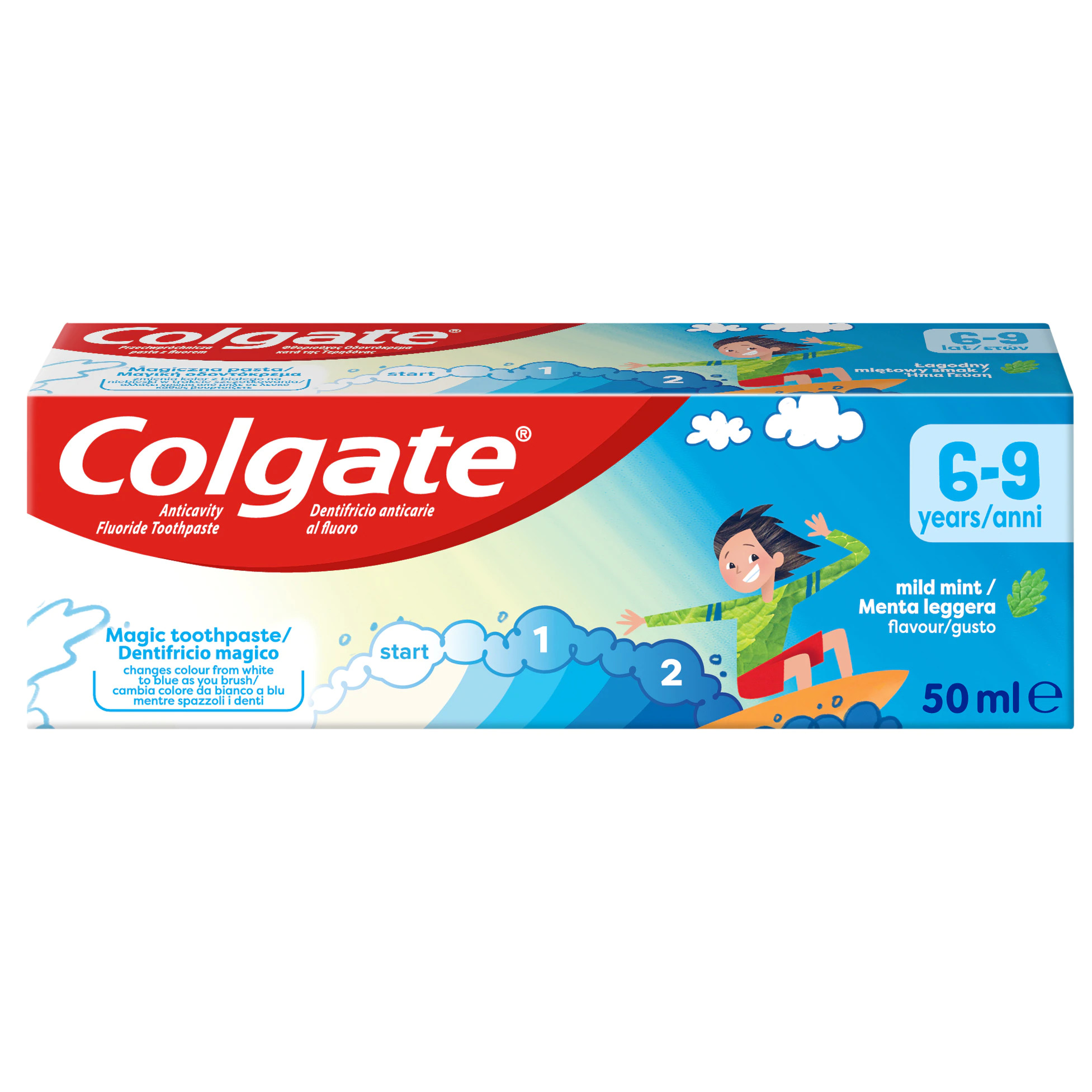 Pasta de dinti pentru copii Colgate +6 ani, 50 de mililitri, Procter & Gamble
