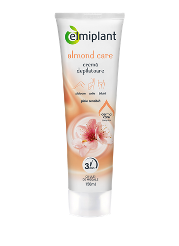 Crema depilatoare pentru piele sensibila, 150 ml, Elmiplant