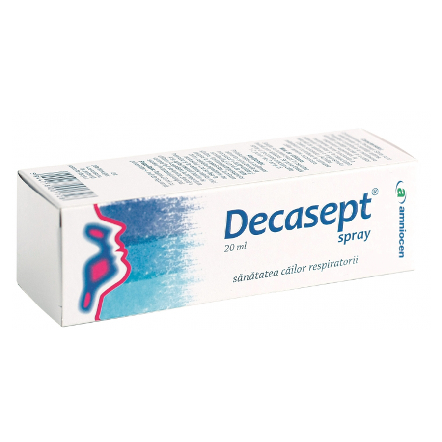 Decasept spray adulti, 20 ml, Amniocen