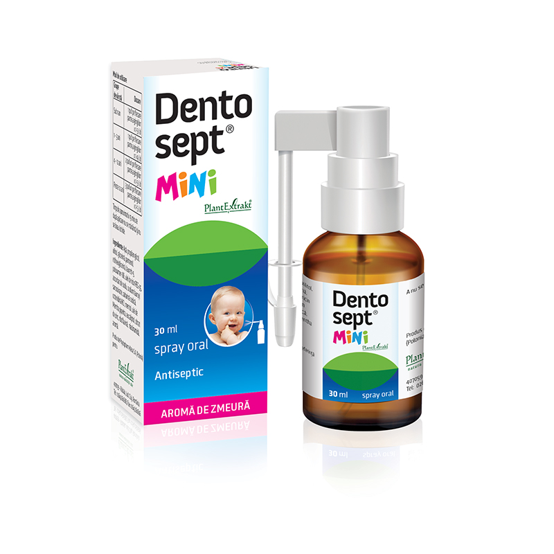 Spray Dentosept Mini, 30 ml, Plantextrakt