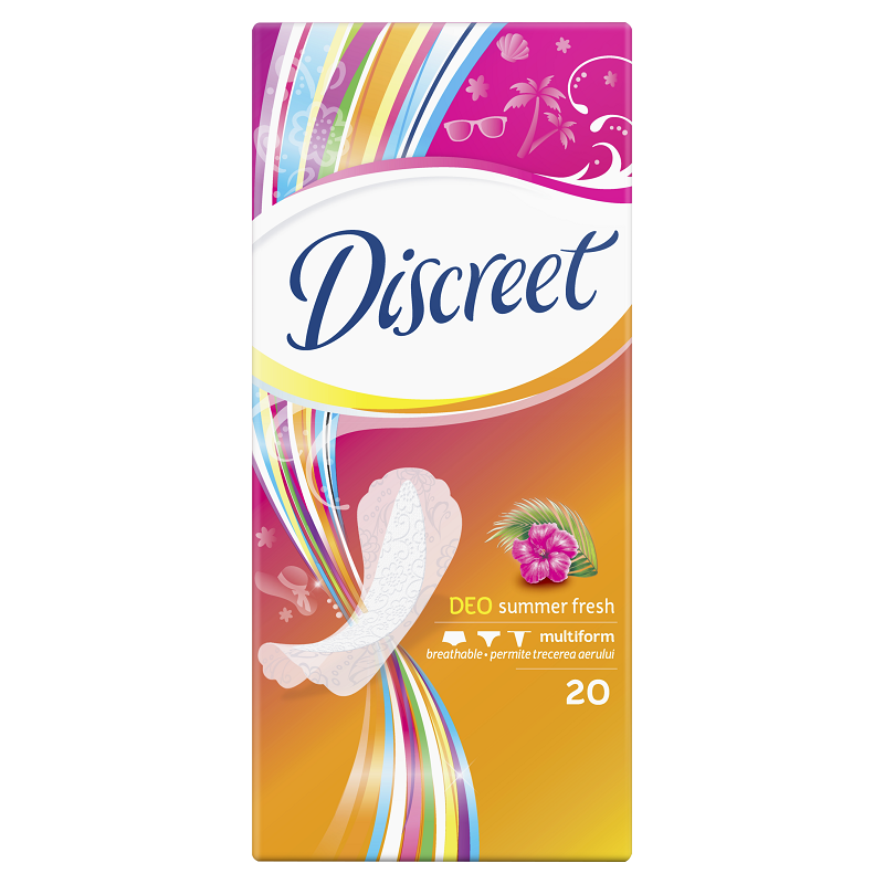 Discreet Deo Summer, 20 buc, Procter & Gamble
