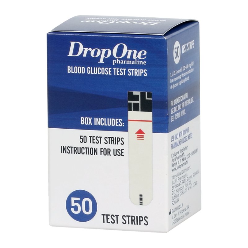 Drop one test glucometru x 50 buc