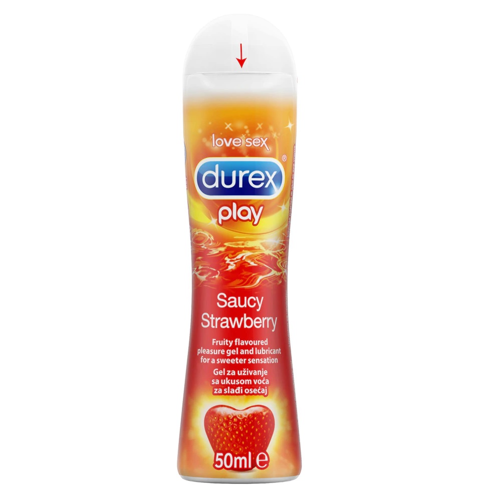 Durex lubrifiant play strawberry, 50ml, Reckitt-Benckiser