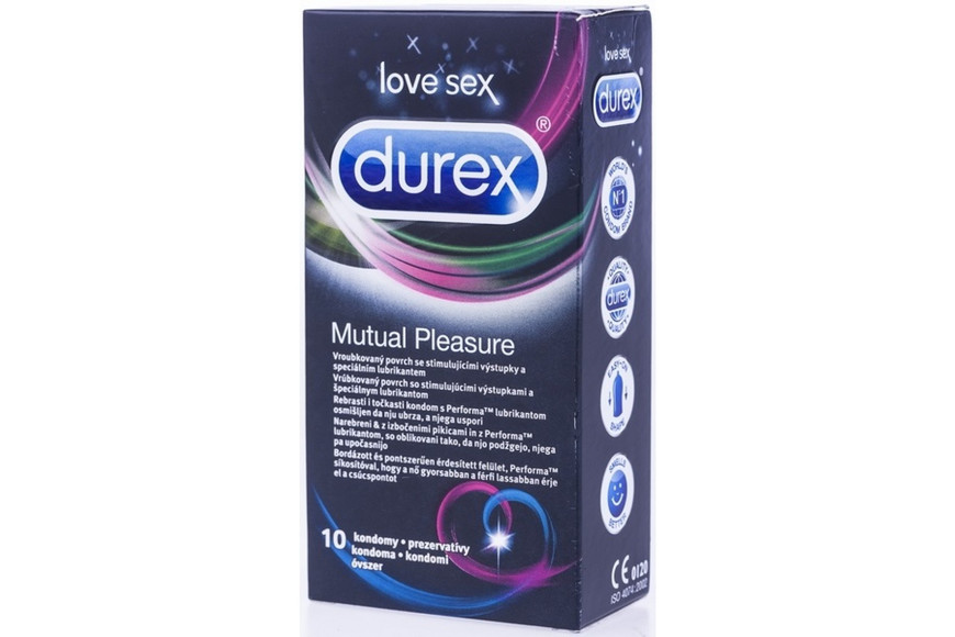 Durex prezervative mutual pleasure x 10buc