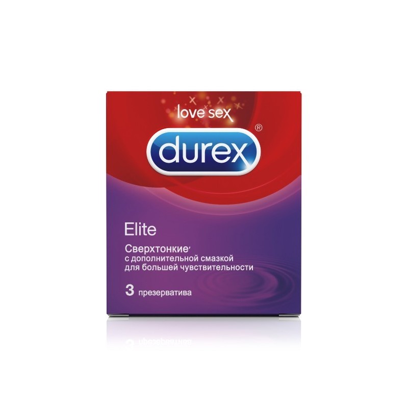 Durex Elite, 3 buc