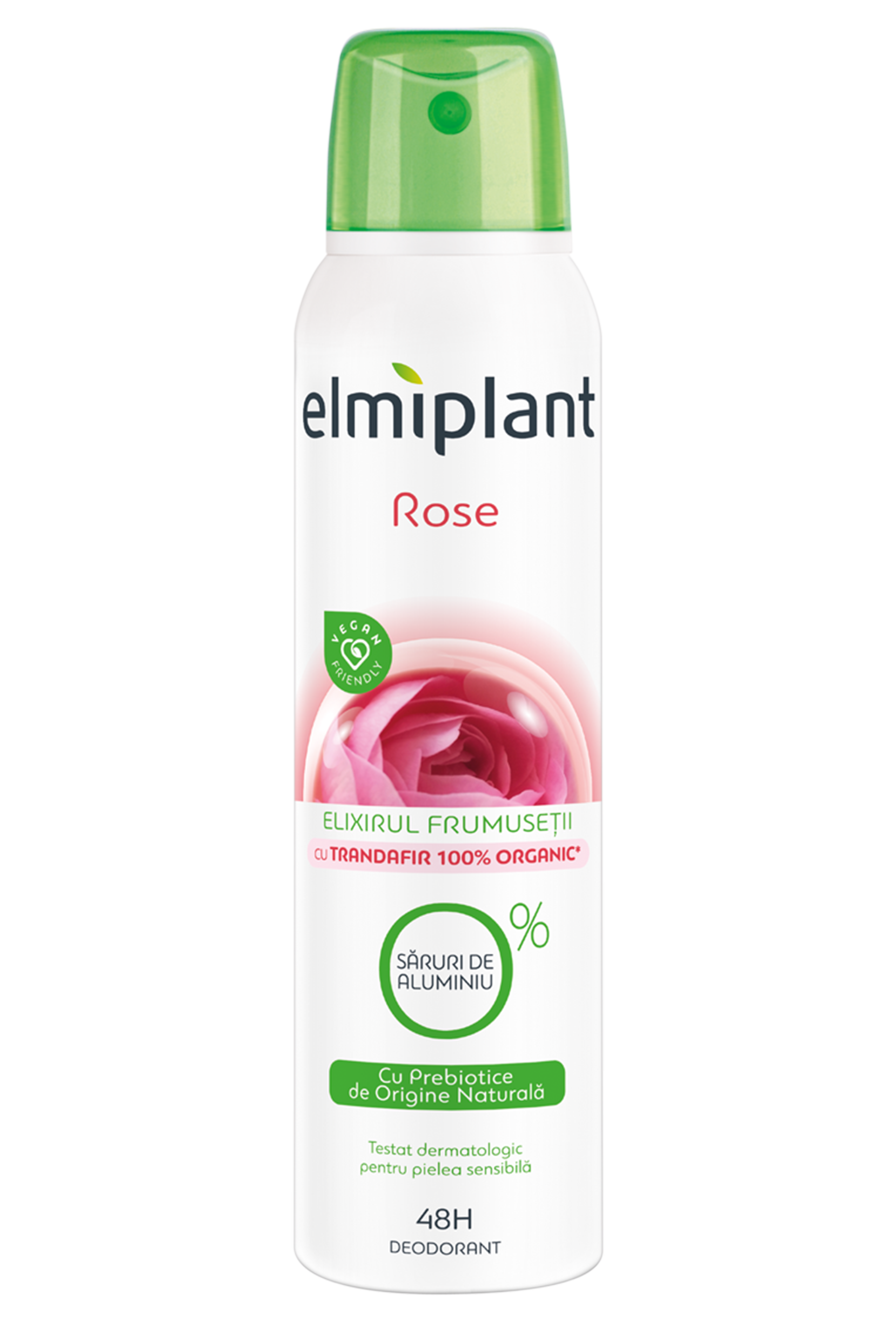 Deodorant spray rose, 150 ml, Elmiplant